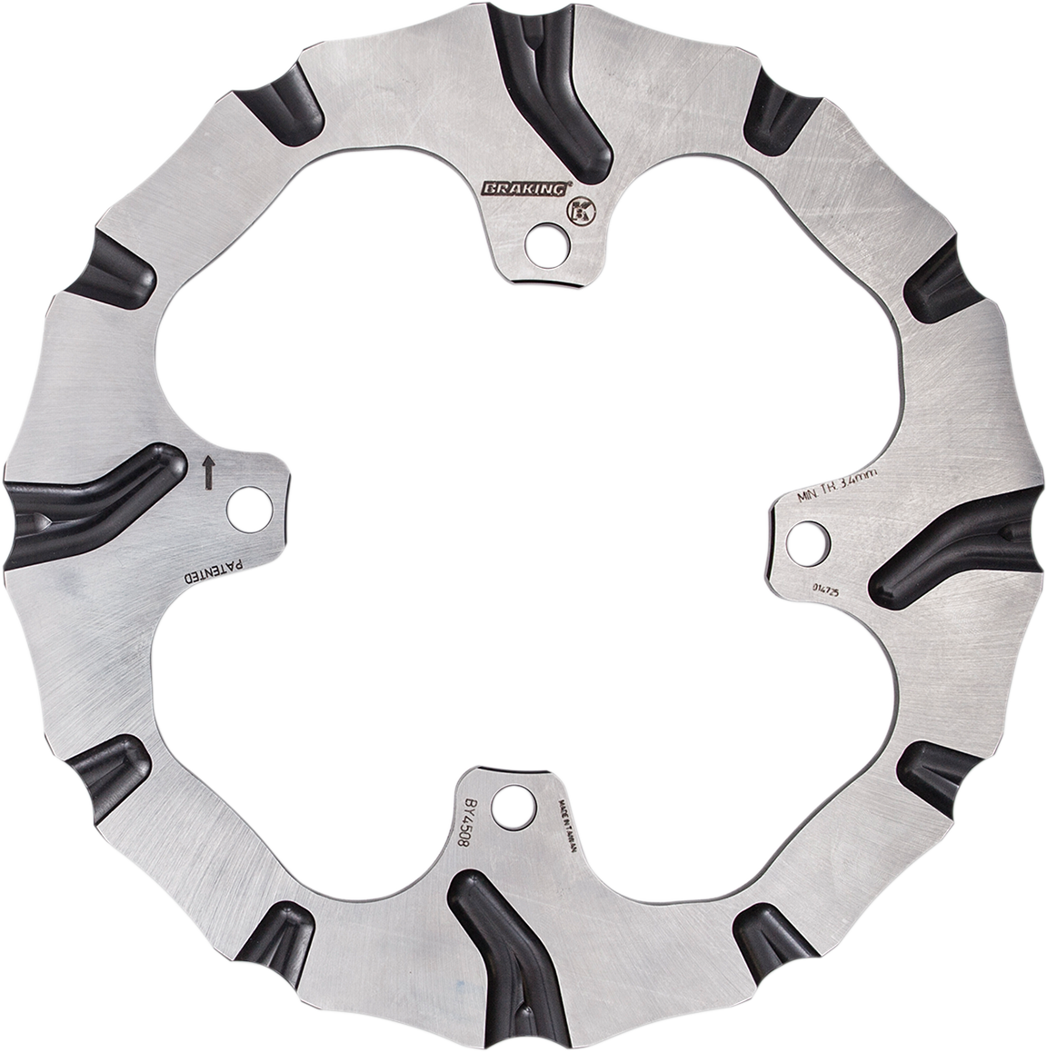 BRAKING Batfly? Rotor - Rear - Kawasaki BY4508