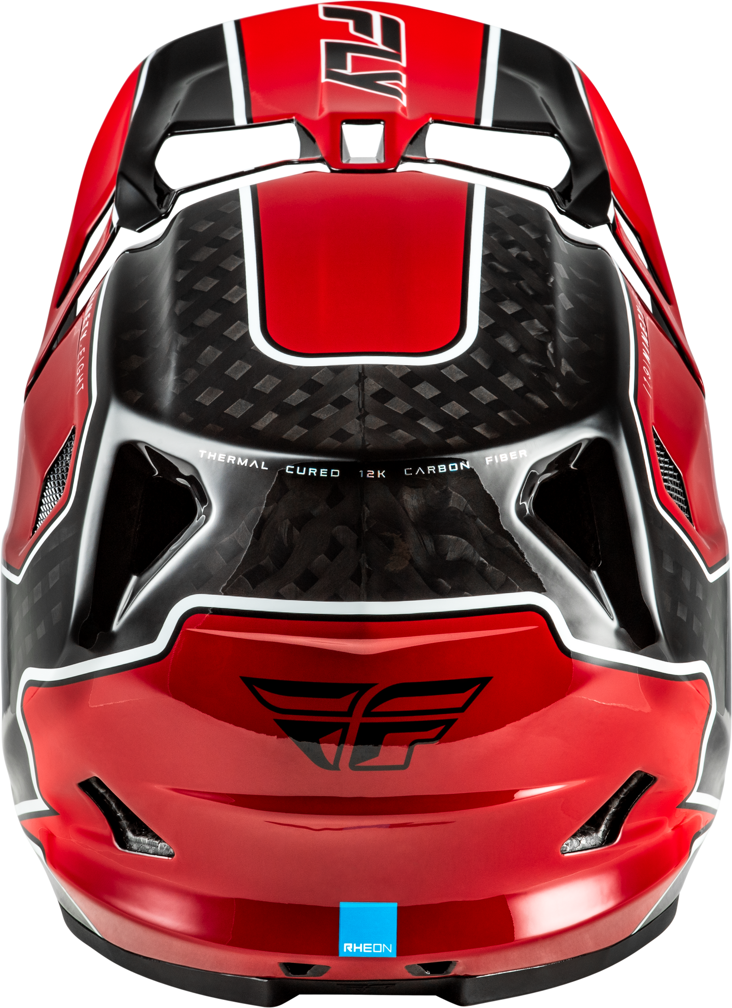 Werx R Flow Carbon Helmet Black Carbon/Red Xl