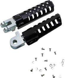BURLY BRAND Razorback Rider Foot Pegs - Black B13-1013B