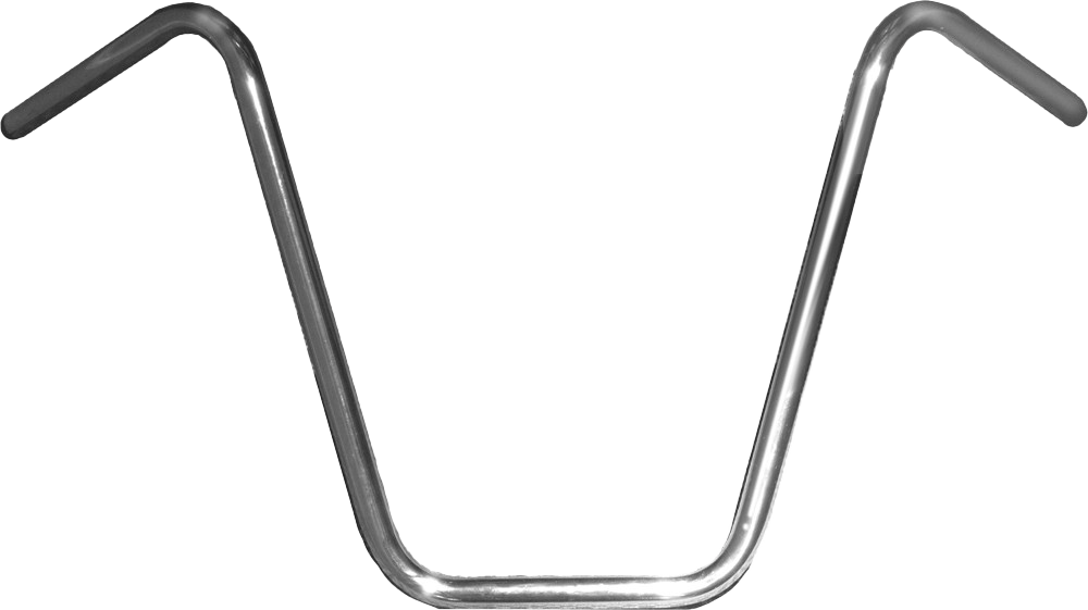 7/8" Handlebar Ape Hanger 12" Rise Chrome