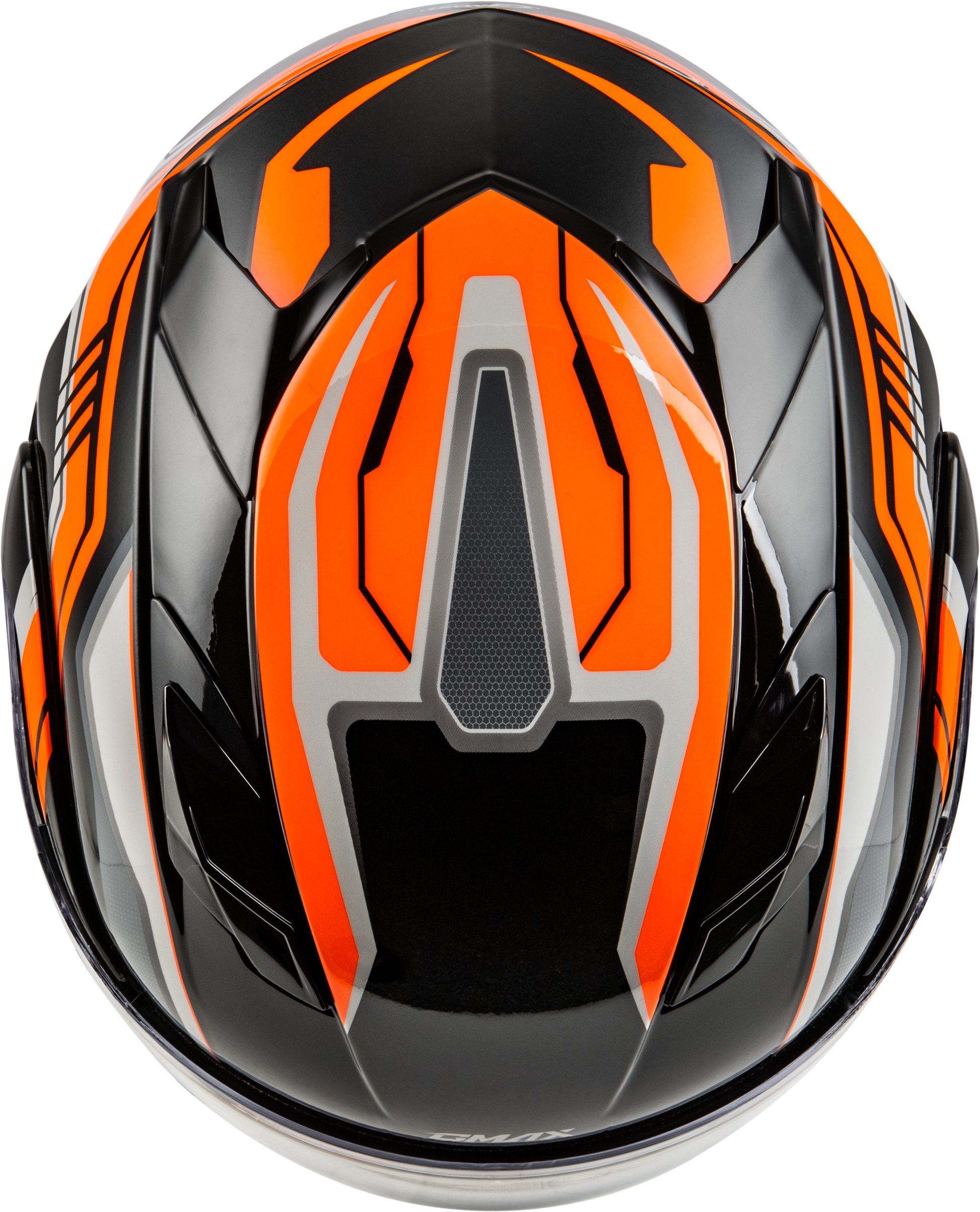 Md 01s Transistor Snow Helmet Orange/Black Md