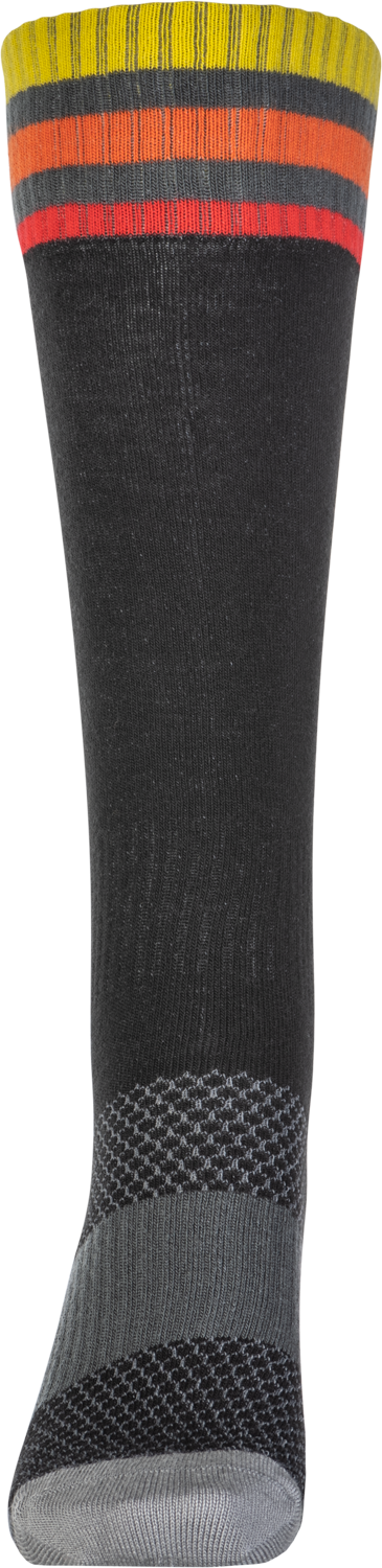 Mx Socks Thin Black Lg/Xl