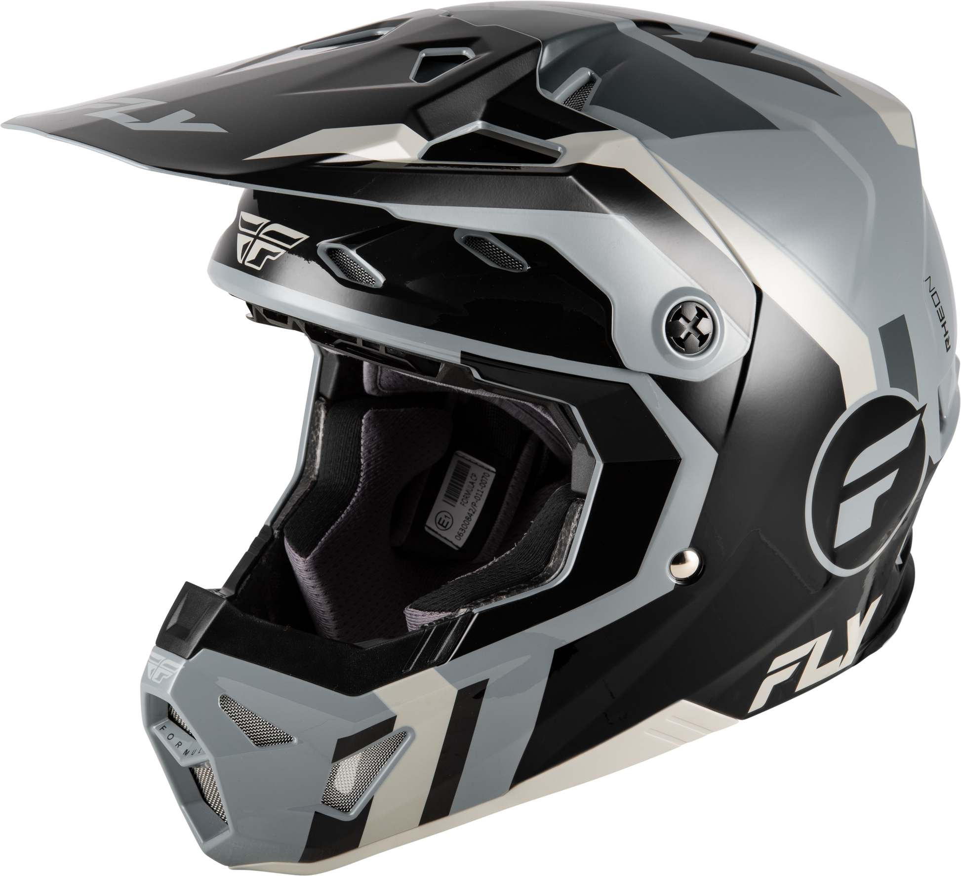 Formula Cp Seal Helmet Black/Grey/Light Grey Sm