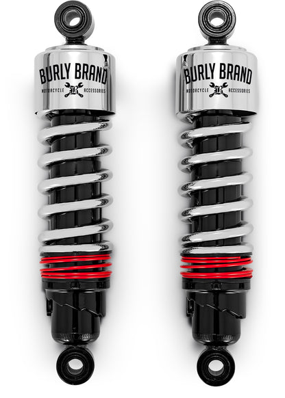 Slammer Plus Shocks 11.5" Chrome Fxd 91 17