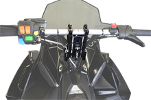 RACE SHOP INC. Adjustable Flex Handlebar Risers - 4"-6" - Black RA-46