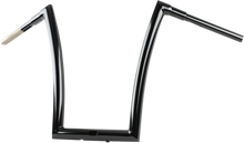 TODD'S CYCLE Handlebar - 1-1/2" Strip - 17" - Gloss Black - Touring 0601-5204