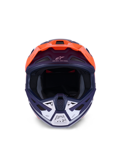 Sm7 Core Helmet Orng/Blue Matt 2x
