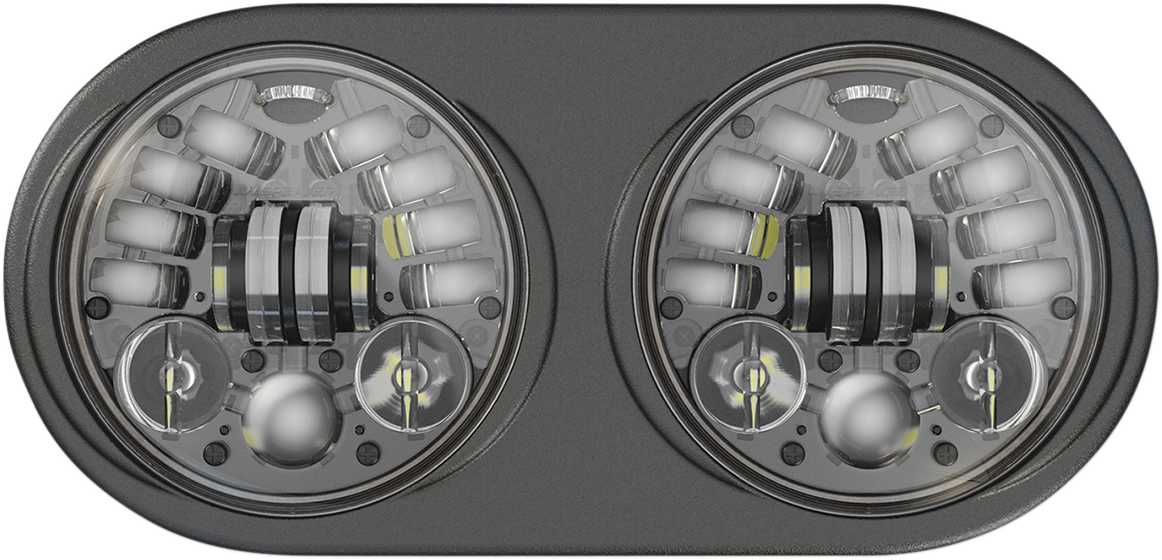 CUSTOM DYNAMICS Adaptive LED Headlight - Harley-Davidson - Black PB-RG13A-B