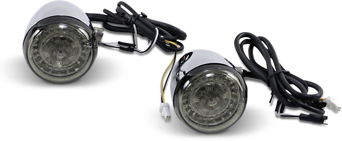 CUSTOM DYNAMICS ProBEAM® Turn Signals - Chrome - Indian PB-IND-ECE-AW-C
