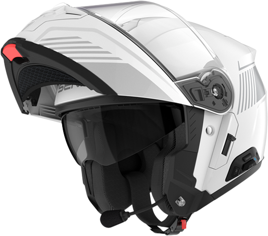 Specter Smart Flip Up Helmet White Sm