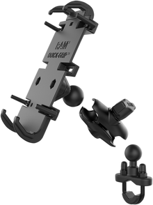 RAM MOUNTS Quick Grip™ Phone Mount with U-Bolt Base - XL RAM-B-149ZA-PD4
