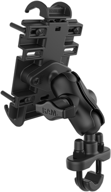 RAM MOUNTS Quick Grip™ Phone Mount with U-Bolt Base RAM-B-149ZA-PD3