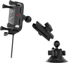 RAM MOUNTS Tough-Charge™ Waterproof Wireless Charging Mount - Suction Cup Mount RAM-B-166-UN12W