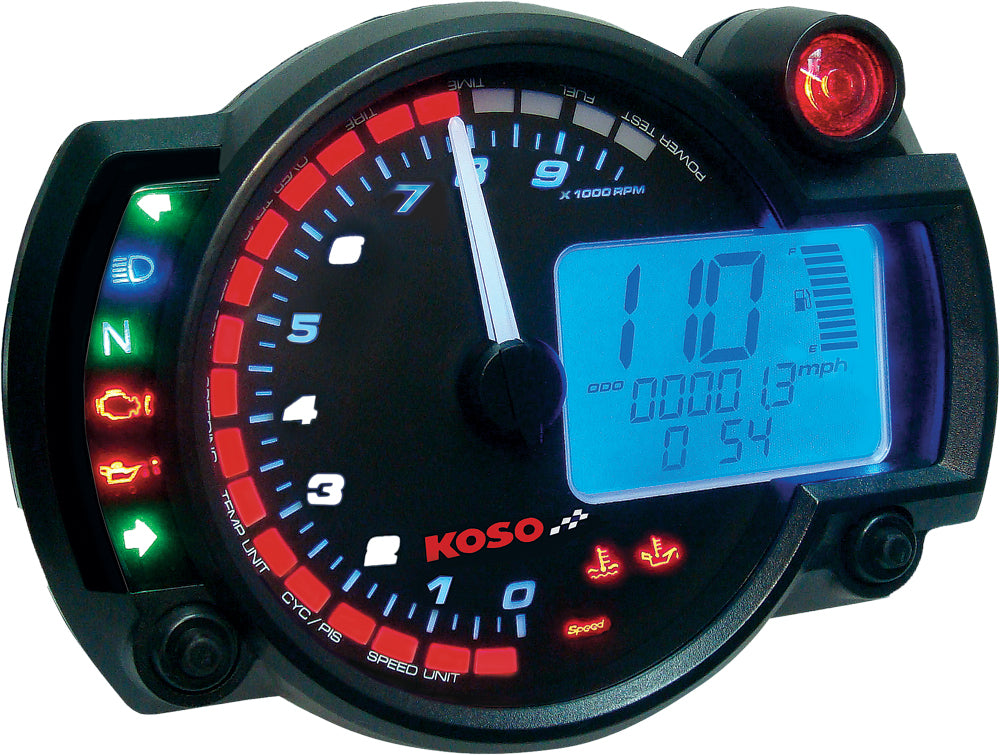 Gp Style Multi Function Rx 2n Gauge Black Panel 19 000 Rpm