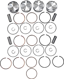 JE PISTONS Piston Kit - 83.00 mm - 9.8:1 CR - Kawasaki 222108