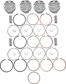 JE PISTONS Piston Kit - 69.00 mm - 13.0:1 CR - Suzuki 255720