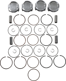 JE PISTONS Piston Kit - 81.00 mm - 8.7:1 CR - Suzuki 299834