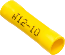 Butt Connector 12 10 25 Pk