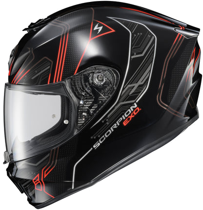 Exo R330 Full Face Helmet Bendr Red Sm
