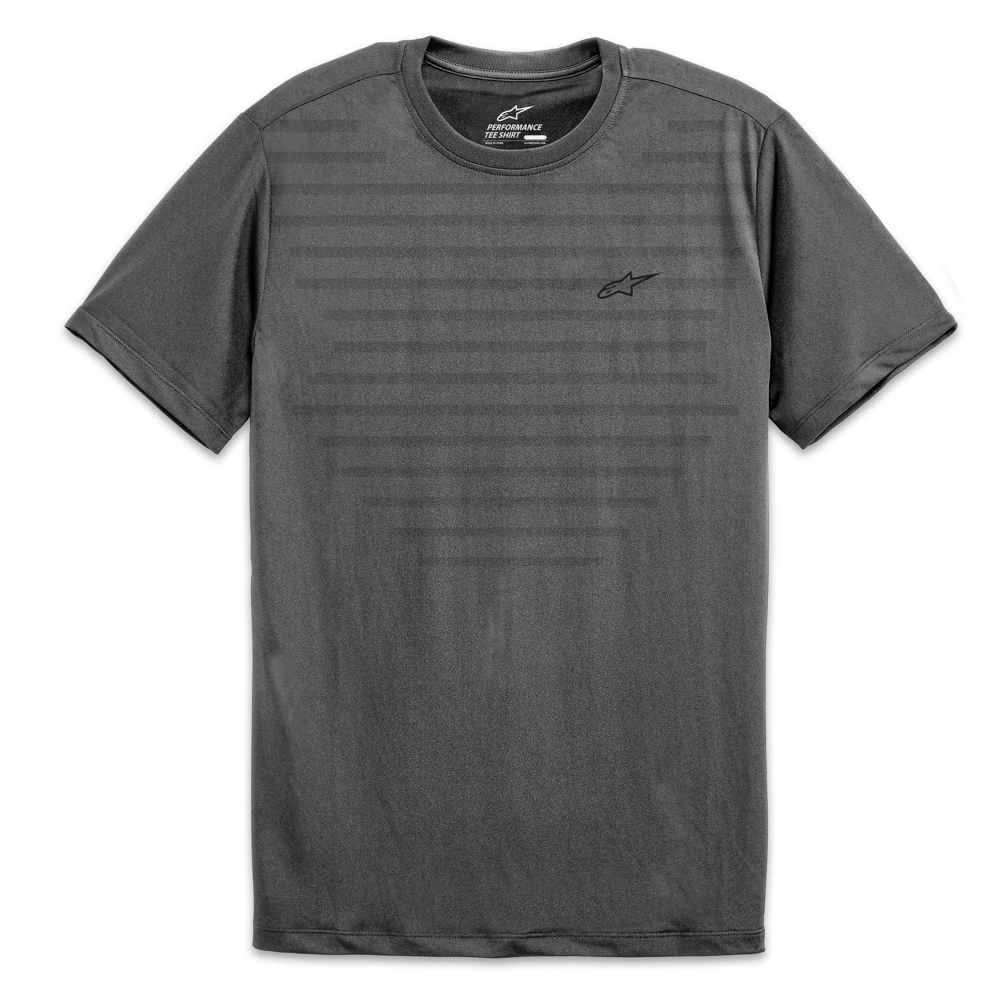 Engineered Performance Ss Tee Grey Md