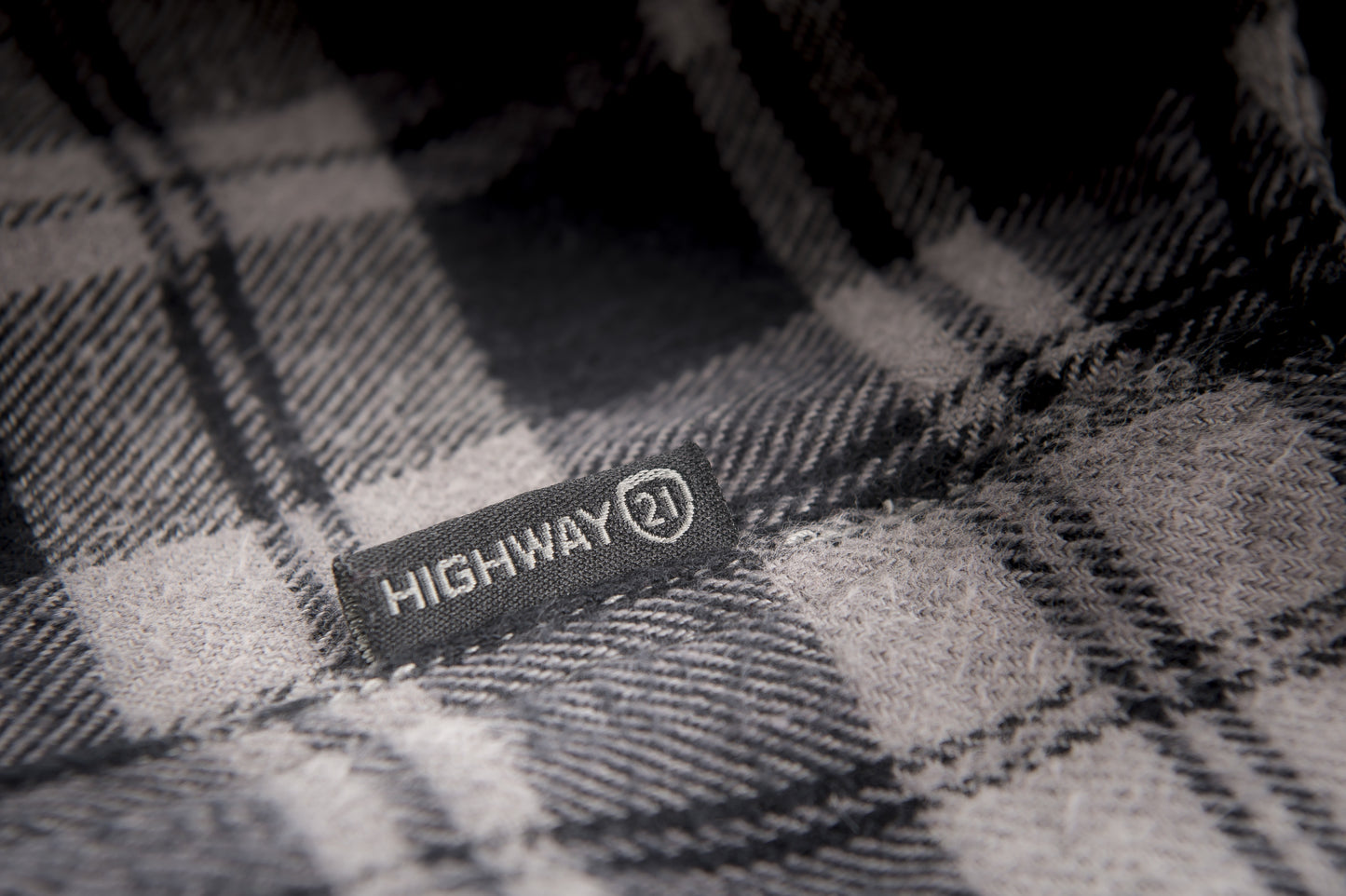 Marksman Flannel Black/Grey Md