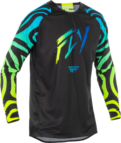 Evolution  Dst Zen Jersey Black/Blue/Hi Vis Md