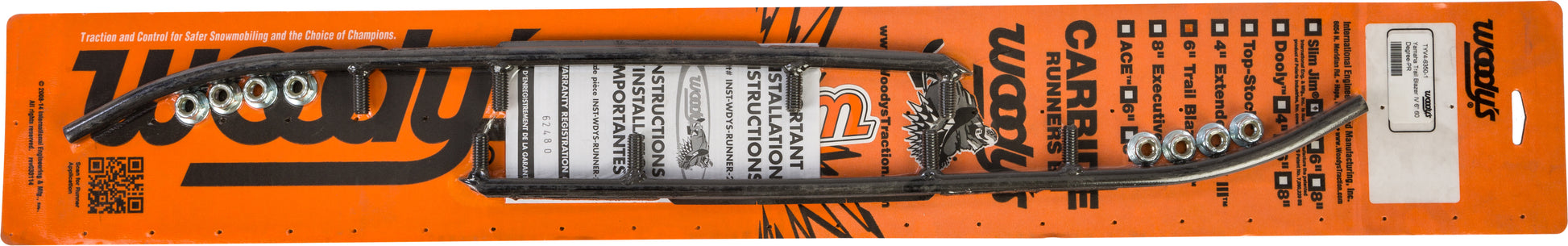 6" Carbide Runners Yam