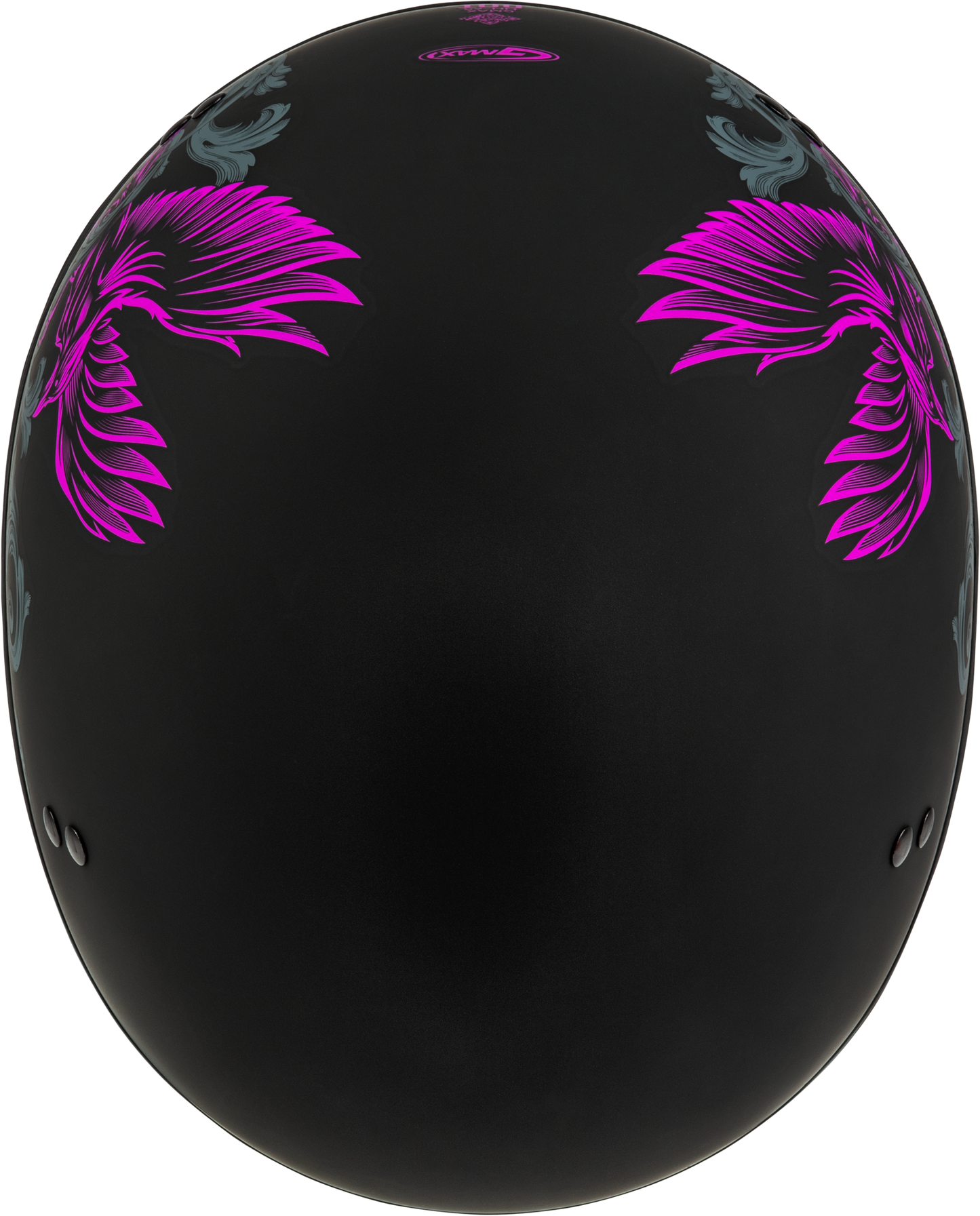 Hh 65 Corvus Helmet Matte Black/Purple/Grey Xs