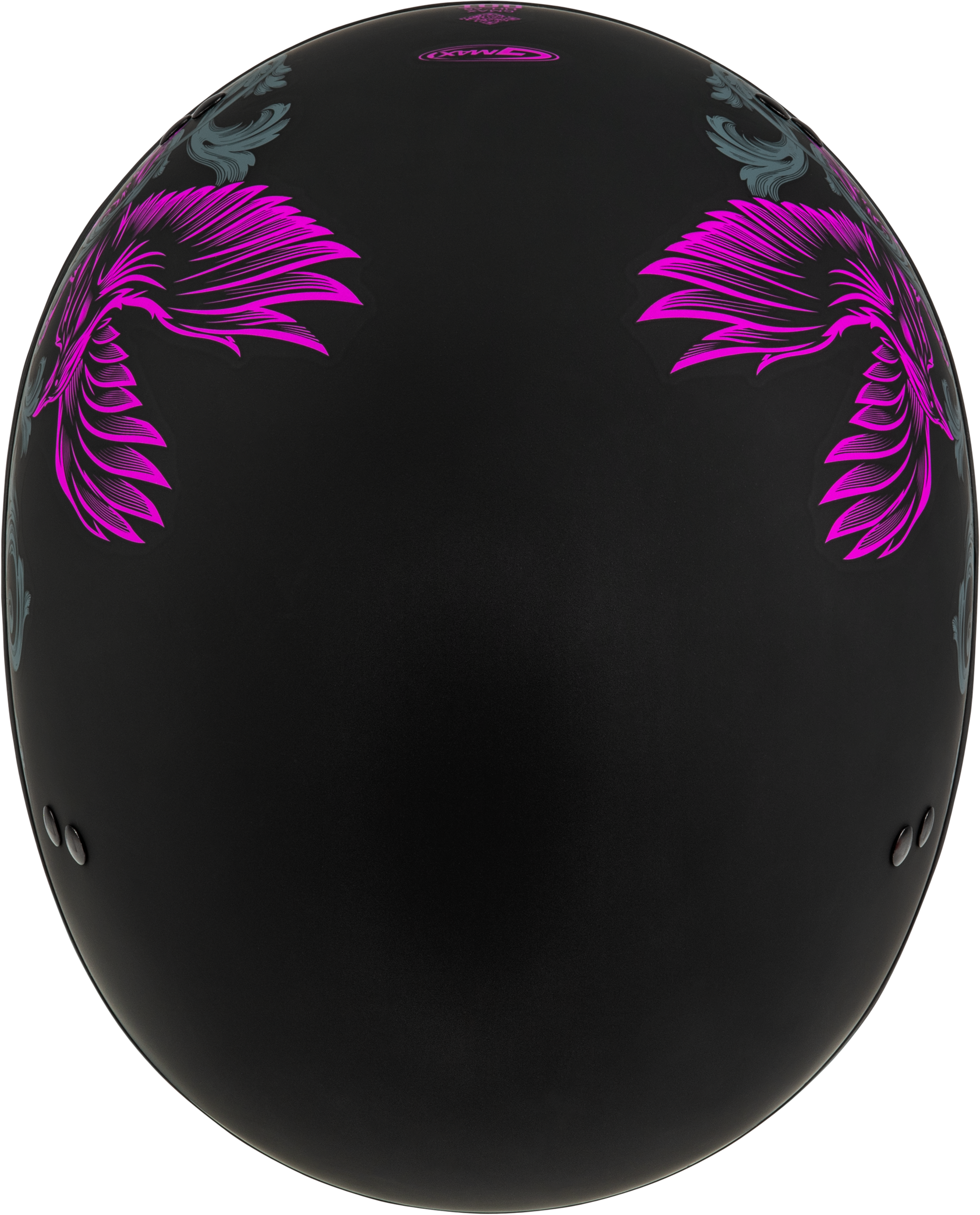 Hh 65 Corvus Helmet Matte Black/Purple/Grey Xs