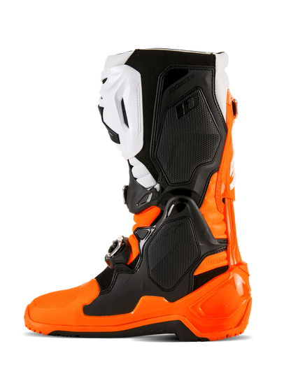 Tech 10 Enduro Boots Orange Fluo/Black/White 9