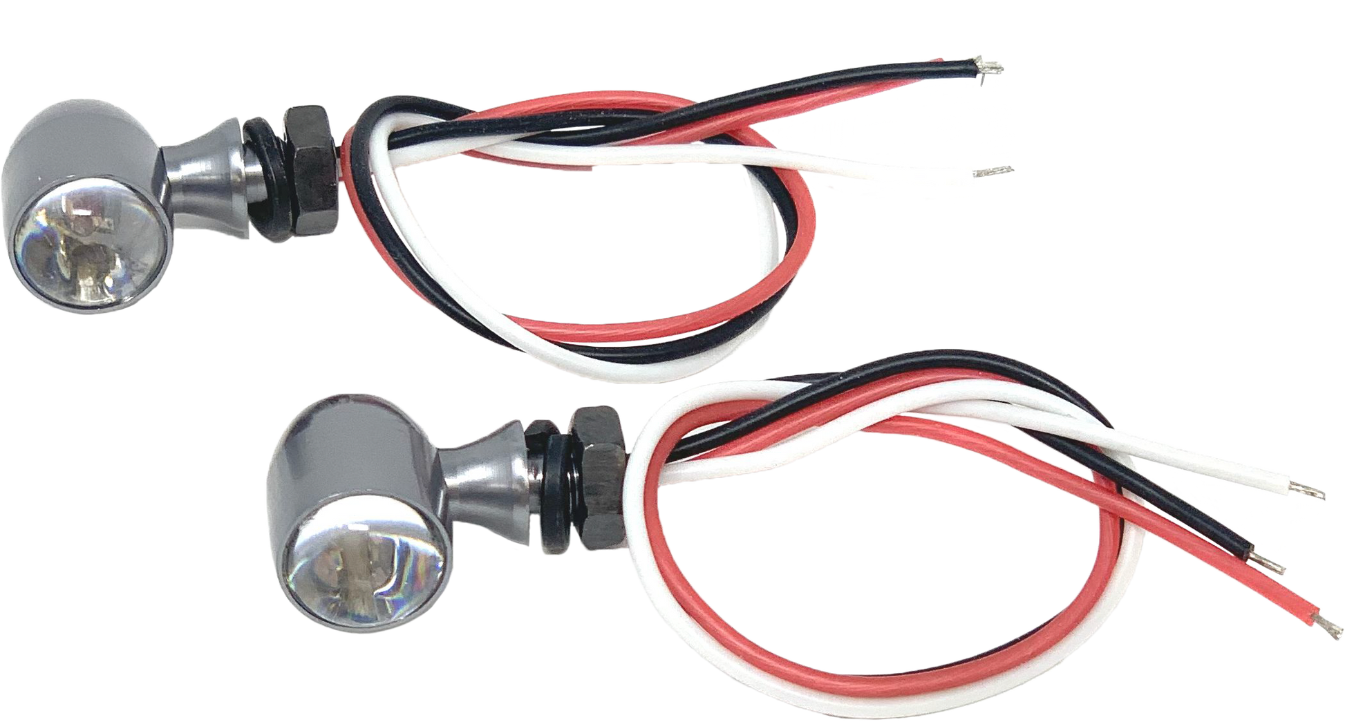 45c Mini Led Gun Metal Red/Red