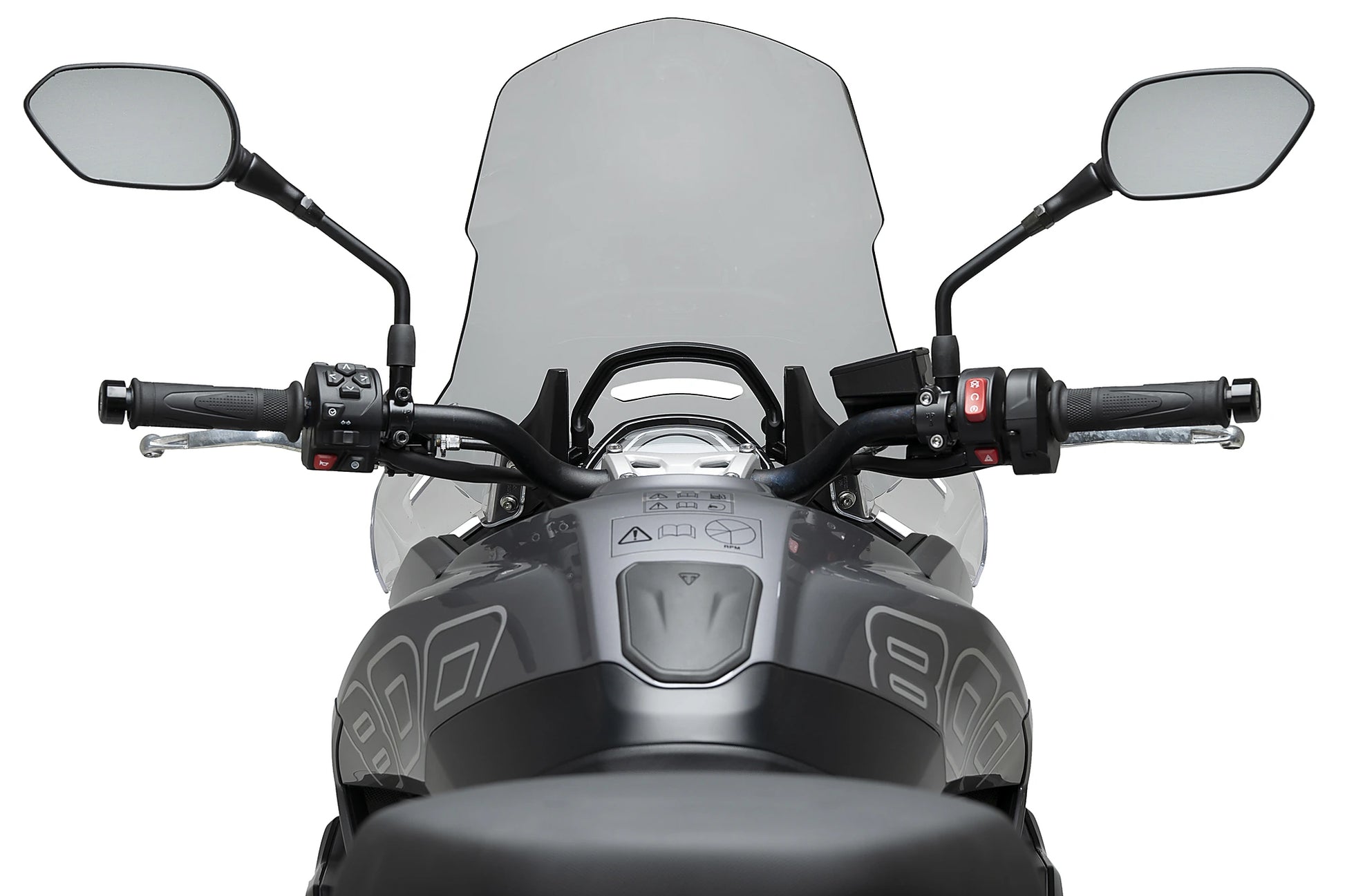 Windscreen Touring Smoke Tri