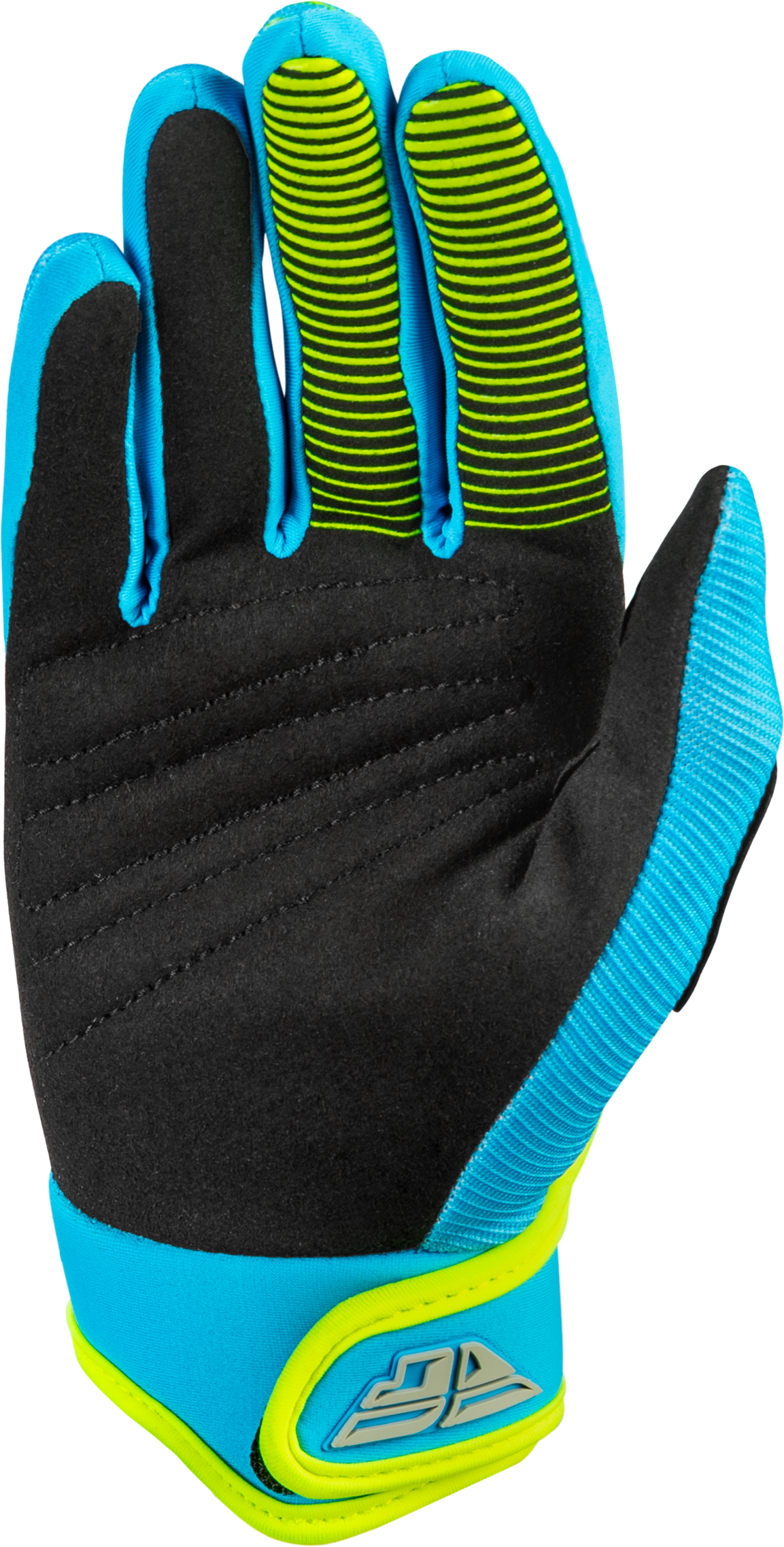 Youth F 16 Gloves Blue/Hi Vis Y3xs
