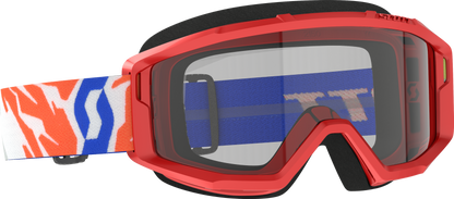 Primal Youth Goggle Red Clear