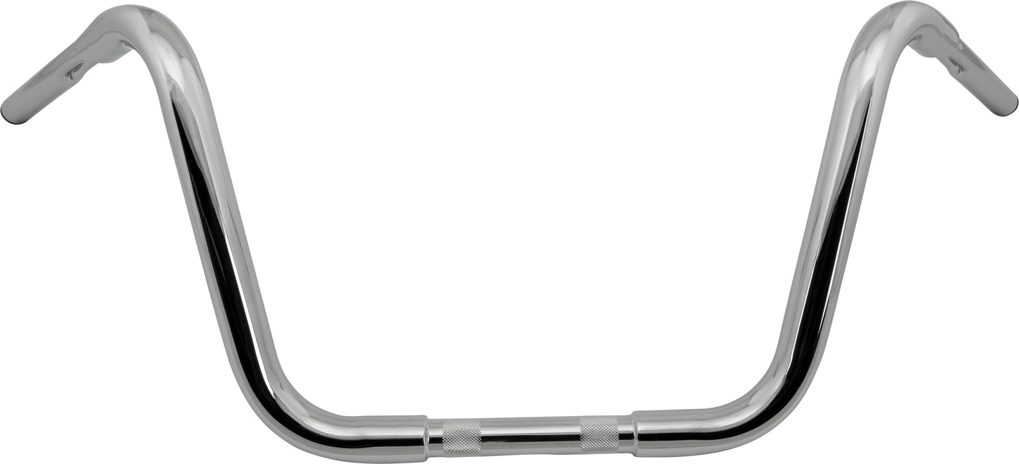 1.25" Ape Hanger 12" Chrome Cable