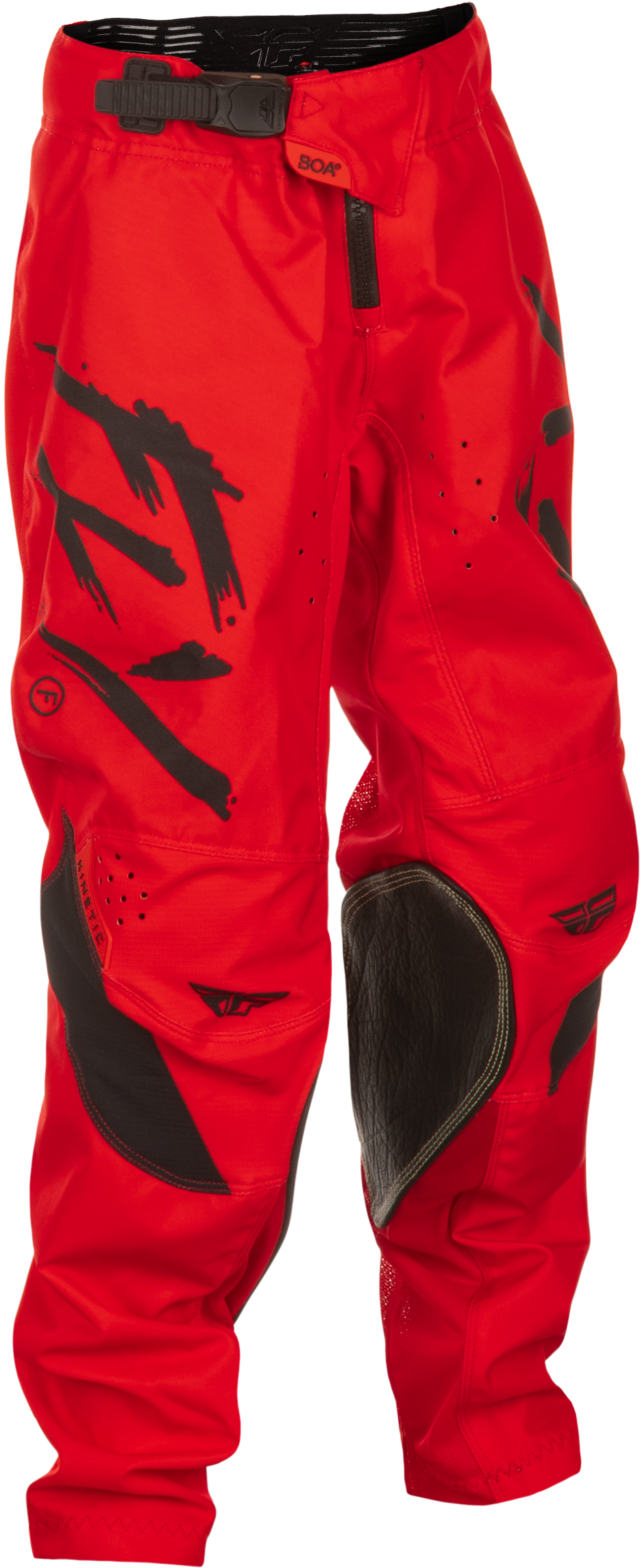 Kinetic Stoke Pant Ca/Ny Red/Black Sz 18