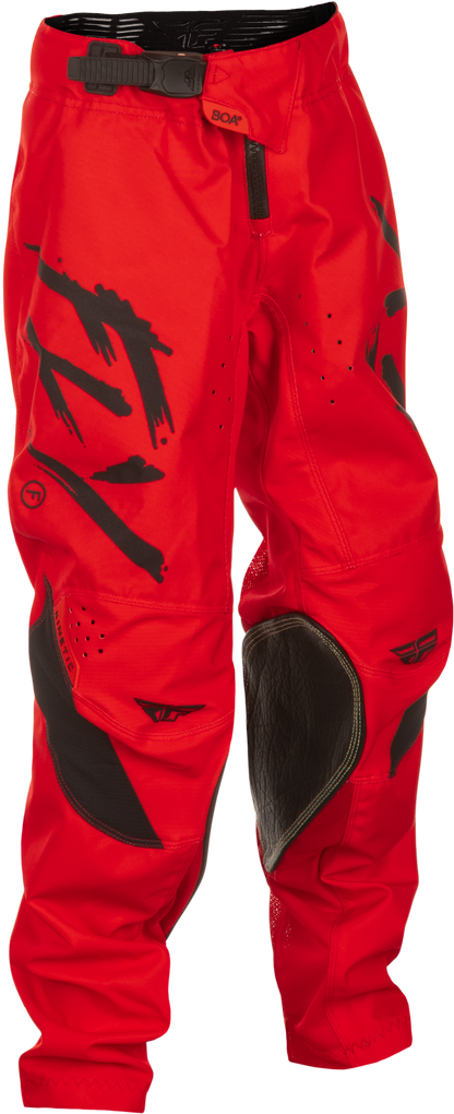 Kinetic Stoke Pant Ca/Ny Red/Black Sz 18
