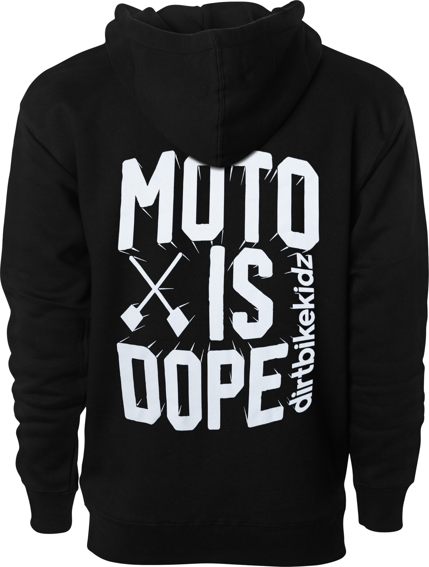Moto Is Dope Hoodie Black 2x