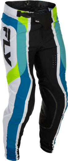 Youth Lite Le Current Pants White/Lime/Blue Sz 26