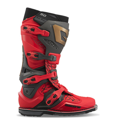 Sg22 Magma Mjk Le Boots Red/Black/Gold Sz 9