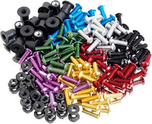 Windscreen Screw Kit Well Nut Purple