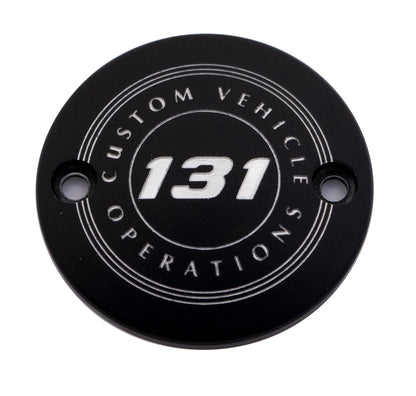 M8 Timer Cover 131 Cvo Black
