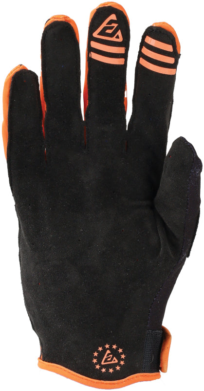 Answer Ascent Prix Gloves Hyper Orange/Black Youth - Large