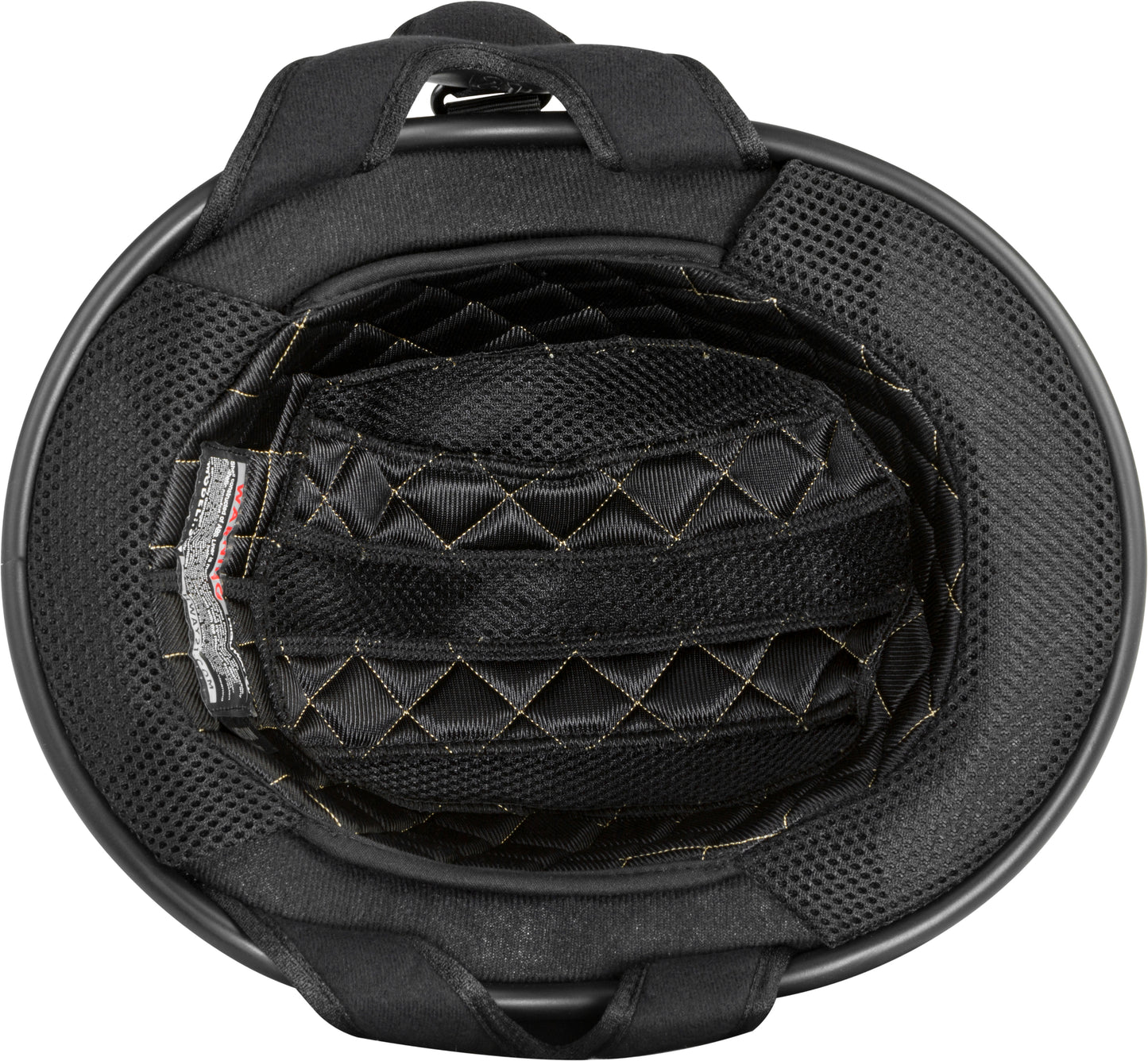 .357 Solid Half Helmet Gloss Black Md