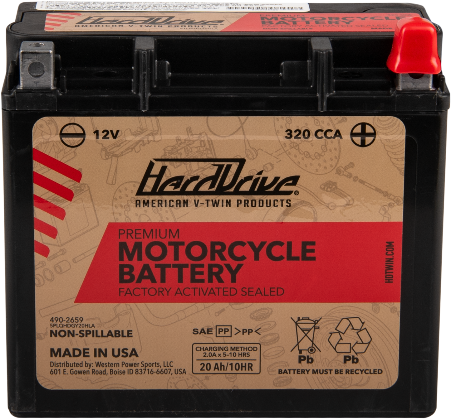 Premium Battery Indian Gyz20hla Cca 320