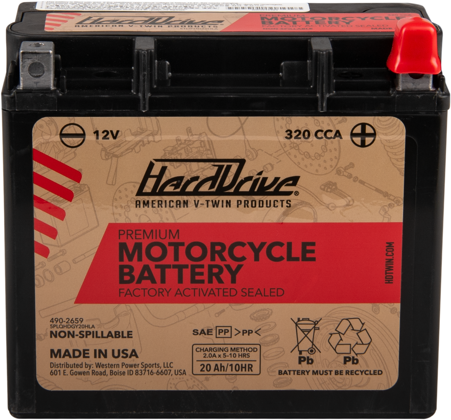 Premium Battery Indian Gyz20hla Cca 320
