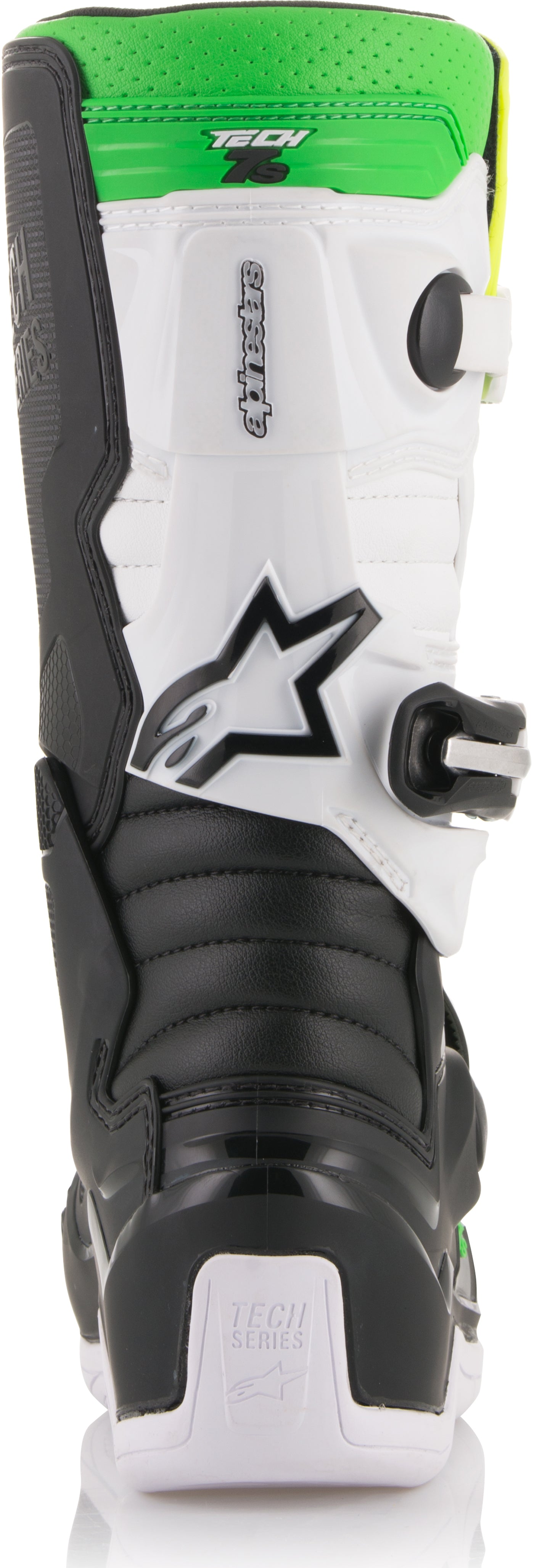 Tech 7s Prodigy Boots Black/White/Yellow Sz 05