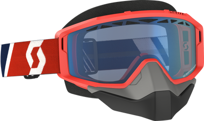 Primal Goggle Snow Cross Red/Blue W/Blue