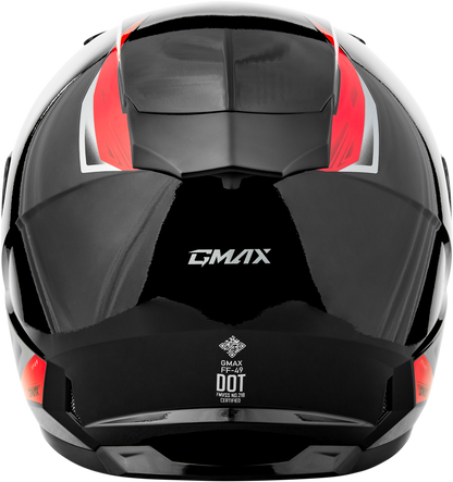 Ff 49 Syth Helmet Black/Red Lg
