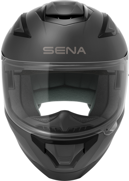 Stryker Full Face Helmet With Mesh Intercom Matte Black Xl